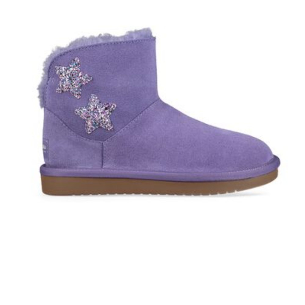 Girls Koolaburra Star Purple Bootie, KOOLA STAR MINI, Koolaburra Aster Purple